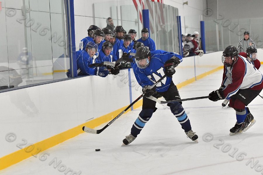 Wheaton College Men\'s Ice Hockey vs Middlesex Community College. - Photo By: KEITH NORDSTROM